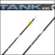 Carbon Express Tank 23D Target Arrow Shaft with 360° diamond weave spine and impact-resistant design for superior durability and precision in 3D archery.
