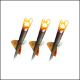 Ravin Crossbows Lighted Nocks in ultra-bright orange for easy arrow tracking.
