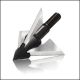 QAD Exodus Full Blade Crossbow Broadhead with Blade Over Shaft Technology and 1.25” cutting diameter for exceptional penetration.
