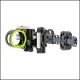 Black Gold Pro Dovetail Mount Bow Sight with .019 Pro Pins, PhotoChromatic shell, and micro-adjustable 3rd axis for precision and durability in all light conditions.

