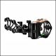 Rocky Mountain 5-Pin Bow Sight with durable all-aluminum construction, micro-adjustable windage, and 2nd/3rd axis adjustments for precise long-range shooting.

