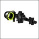 CBE Engage Hybrid Adjustable Sight with micro-adjustable windage, rapid elevation adjustment, and 3 Blade Pins for precision bow hunting.
