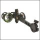 HHA Optimizer King Pin Target Single Pin Compound Bow Sight with micro-adjustments, tool-free adjustments, and interchangeable wheels for precision target and 3D archery.
