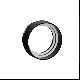 Shrewd Optum Two Step Sun Shade, CNC machined glare reduction sunshade for Optum scopes, featuring two white centering rings for improved sight clarity.
