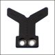 Hamskea Archery Overmolded Containment Launcher for Trinity and Hybrid Hunter Pro arrow rests, providing quiet and reliable arrow containment.
