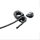 Hamskea Cord Clamp Lever Arm with smooth post and grooves for secure cord wrapping, eliminating the need for a cord clamp or tensioner.
