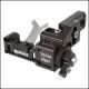 Hamskea Versa Rest Microtune adjustable arrow rest mounted on a hunting bow limb
