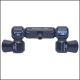 AAE Gripper Double V-Bar Mount for precision adjustability and stability with 7075 aluminum and Bolt Lock System.
