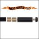 AAE Hot Rodz Stabilizer Hidden Weight System for customizable bow balance with internal brass weights and weighted end caps.
