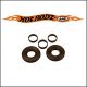 AAE Hot Rodz Pro Stock Weights for bow stabilizers, available in 2 oz. and 4 oz., with weight spacers.
