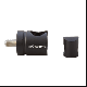 Shrewd Quick Disconnect for archery stabilizers, available in 0° and 8° angles.
