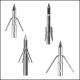 Cajun Bowfishing Arrow Points with stainless steel barbs and jackhammer tips
