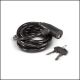 Hunters Specialties Treestand Cable Lock with 6-foot coiled cable and key lock.
