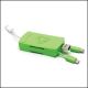 HME 4-in-1 Card Reader with Micro USB, USB, Lightning, and USB 3.0 connections for trail camera images.
