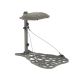 Novix Helo Hang On Treestand with cast aluminum platform and leveling system for mobile hunting.
