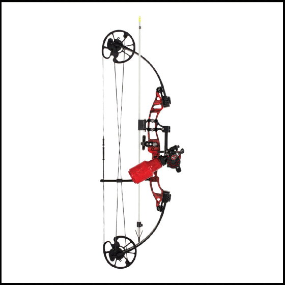 Cajun Sucker Punch Pro Ready to Fish Compound Bow Package for bowfishing with performance and style.
