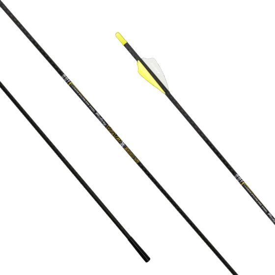 Victory VAP SS Elite Carbon Composite Arrows with microdiameter design, stainless steel layers, and ICE Nano Ceramic Coating for superior penetration and speed.
