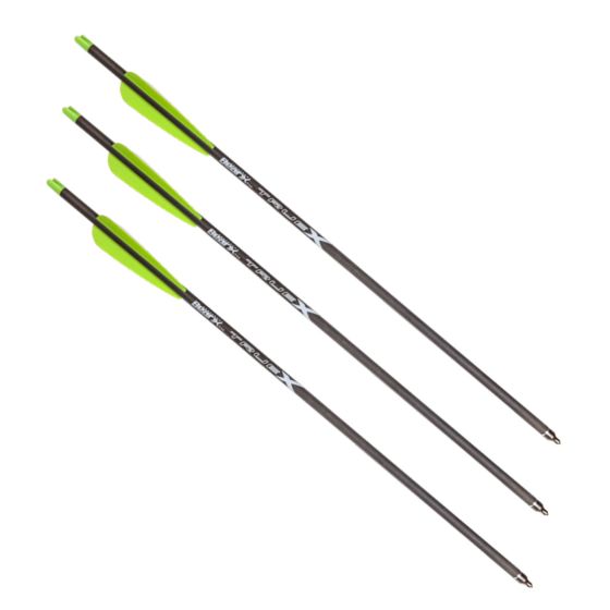 Bear X TrueX Crossbow Bolts with TrueX Nock Technology for accurate and high-performance hunting shots.
