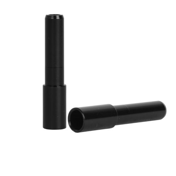 Easton A/C/C Half Out Arrow Inserts for 8-32 screw-in points, protects A/C/C shafts, sold in a 12-pack.
