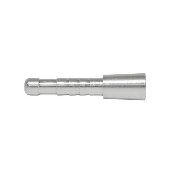 Easton 5MM 8-32 Aluminum Half Out Inserts for 5mm Easton shafts. Adds F.O.C., weighs 25 grains, and fits with 5/16" field points. Sold in a 12-pack.
