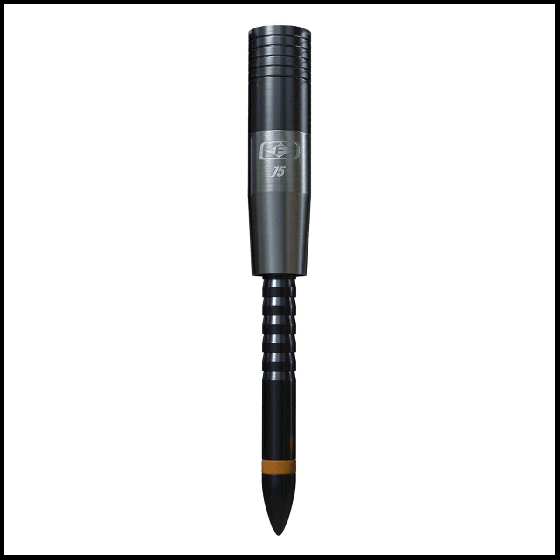 Easton 4mm Match Grade Half Steel Half-Out Inserts for enhanced accuracy and impact protection.
