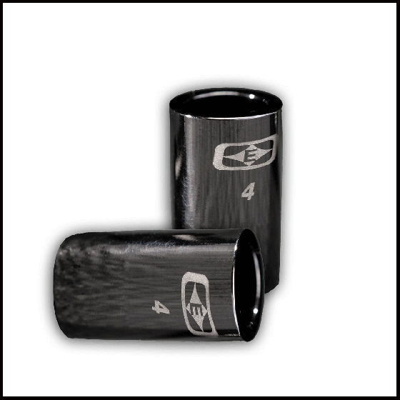 Easton 5mm Match Grade HIT Collars for increased impact strength and durability.
