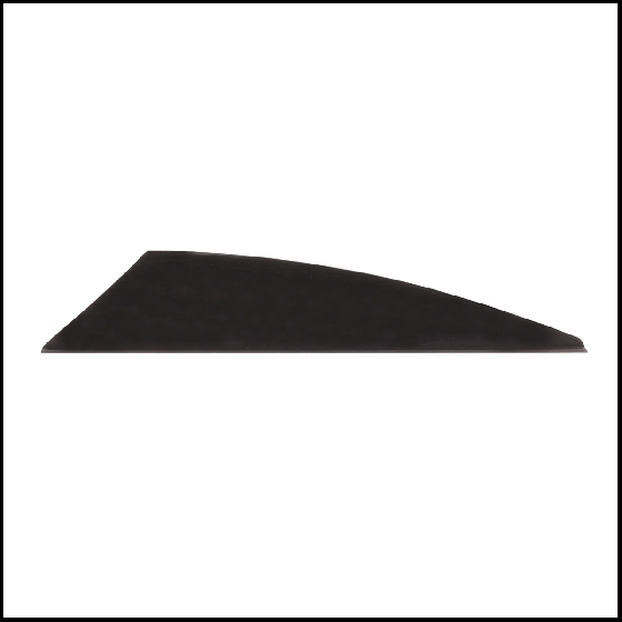 Tac Vanes 2.25" Driver Vanes for precision, consistency, and enhanced arrow flight. Black