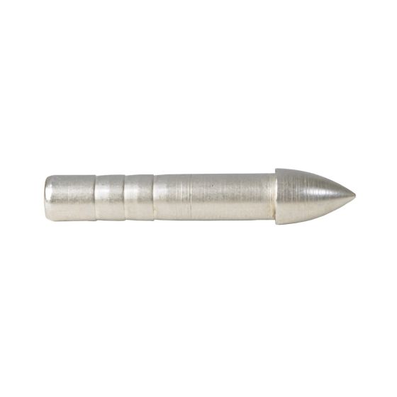 Easton CB Target Points with nickel-plated hardened steel for durability and consistency in target archery.
