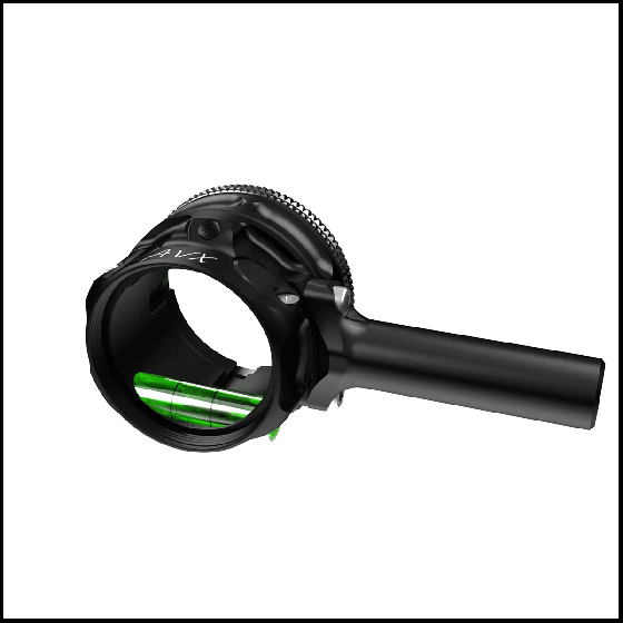 Axcel AVX - 31 Scope with "T" Connector, featuring customizable ring pins, brightness control, lens compatibility, and dual light ports for precision and clarity.
