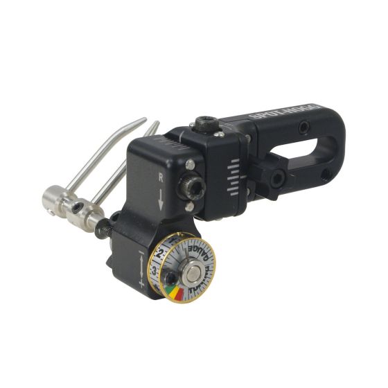 Spot Hogg Infinity Swap Arrow Rest with quick detach body and micro-adjustable features for precision tuning and versatility in archery.

