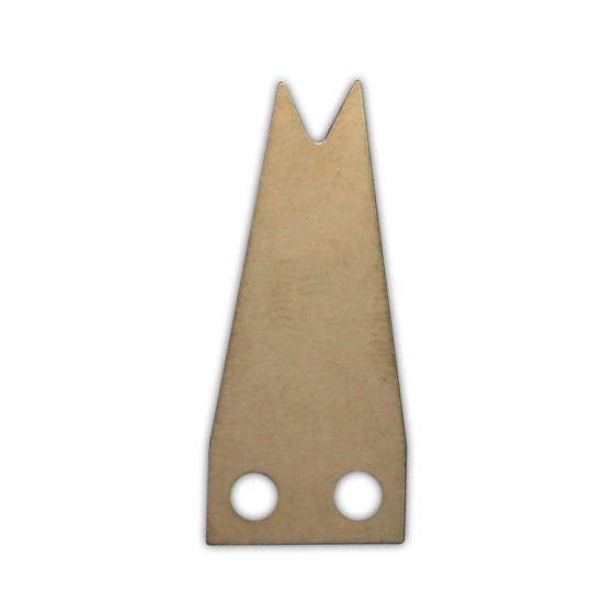 Hamskea Narrow Stainless Steel Arrow Rest Launcher for precision target archery.
