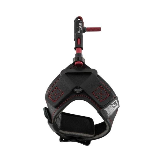 B3 Archery Brave Release, youth-friendly design with micro-head and swivel connector for adjustable length and comfort in archery.
