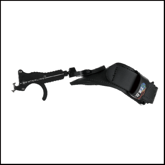Tru Ball Centerline Swivel Release, ergonomic design with a straight-line connection and adjustable trigger settings for enhanced archery performance.
