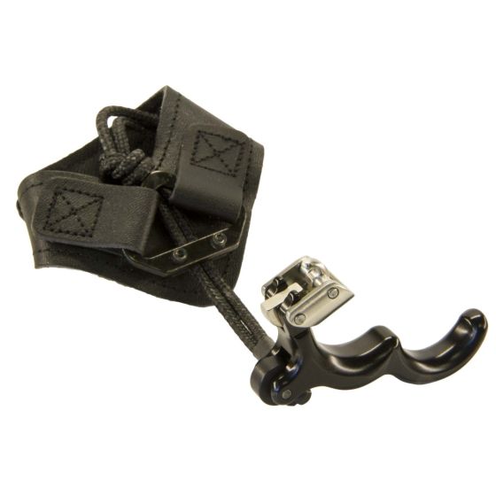 Scott Longhorn Hex Release - ergonomic two finger back tension release with pivoting roller.
