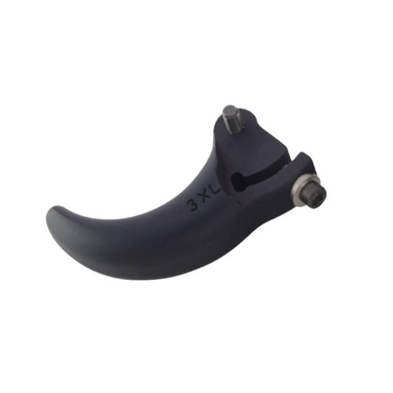 Stan PerfeX 3-Finger Finger Module for customizable fit and ergonomic comfort in archery release aids.
