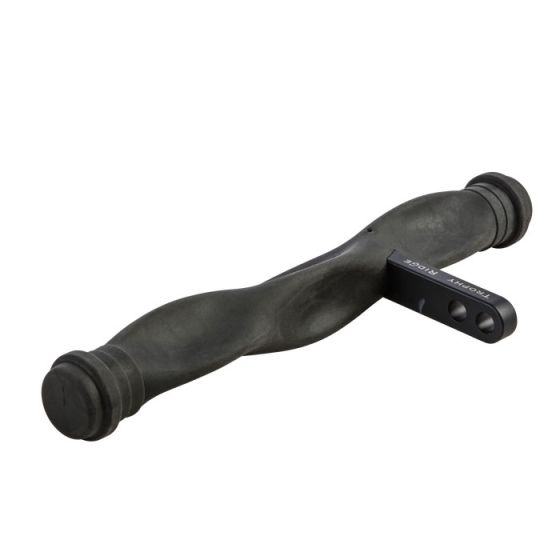 Trophy Ridge Blitz Sidebar Stabilizer with dampening rubber and solid construction for improved bow balance and shot accuracy.
