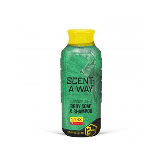 Hunters Specialties Scent-A-Way Max Liquid Body Soap & Shampoo – Odorless, eco-friendly solution for hunters
