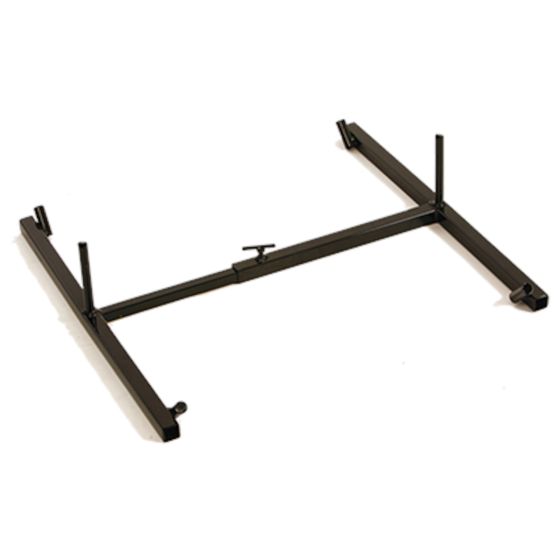 Delta McKenzie Adjustable 3D Target Stand - Heavy-Duty Steel Archery Target Base
