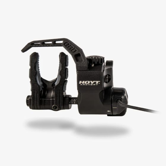 Hoyt QAD Ultrrest Integrate MX2 – Lightweight and durable bow rest with micro-adjustment and full arrow containment for precise, silent shots.