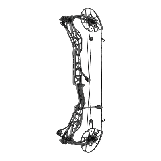 Mathews Lift RS compound bow, featuring Limb Shift™ Technology and ARC7™ Limb Technology for superior speed and performance in a compact package. Black