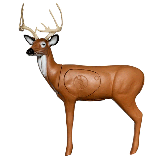 Big Shot Pro Hunter Double Duty Buck full-scale deer archery target for realistic practice and durability.
